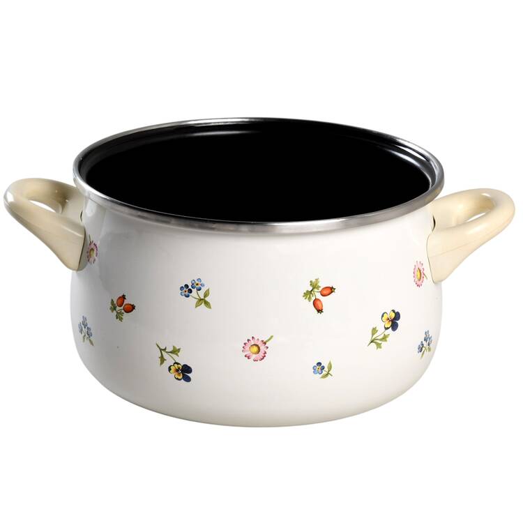Petite Fleur 4 Quart Metal Stew Pot No Lid