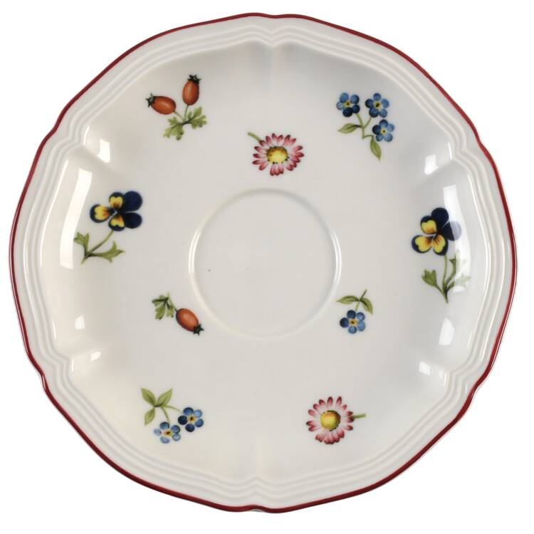 Petite Fleur Saucer for Flat Cup