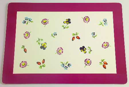 Petite Fleur Corkboard Placemat