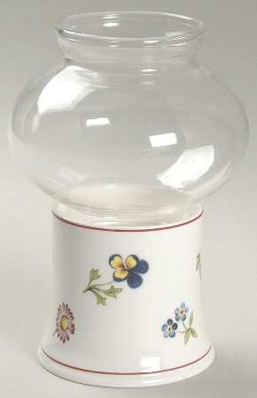 Petite Fleur Mini Hurricane Lamp & Globe