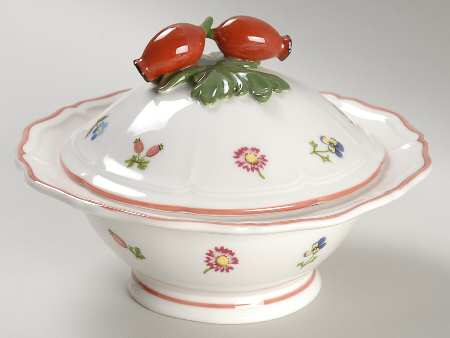 Petite Fleur 6" Candy Box with Lid