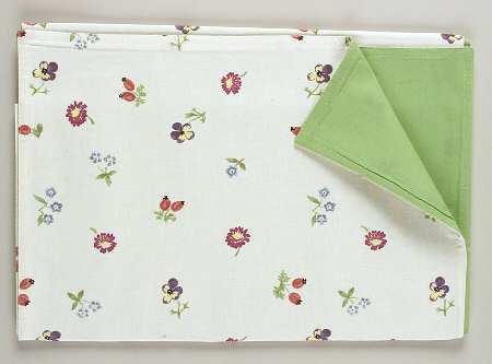 Petite Fleur Cloth Reversible Table Runner