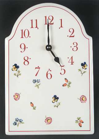 Petite Fleur Hanging Wall Clock
