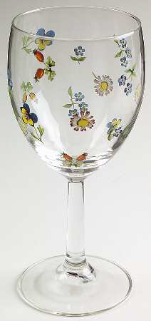 Petite Fleur 10 Oz Glassware Goblet