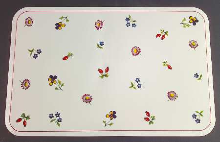 Petite Fleur Vinyl Placemat