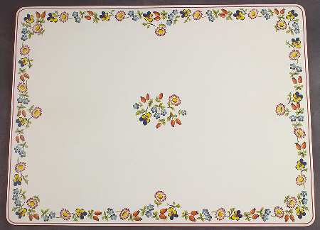 Petite Fleur Corkboard Placemat