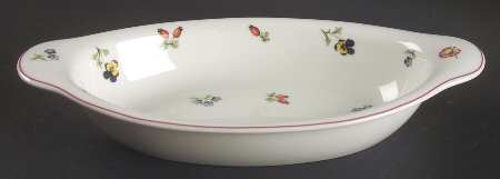 Petite Fleur 11" Oval Baker