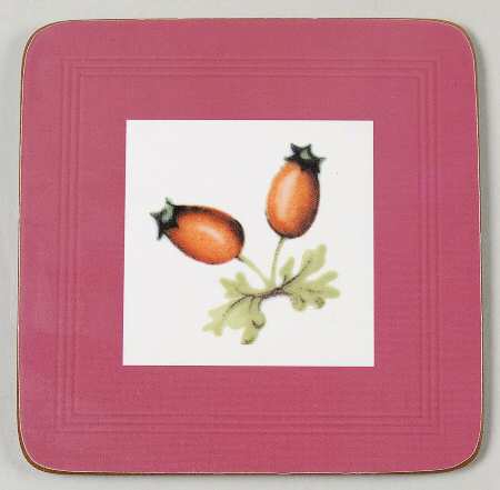 Petite Fleur Square Corkback Coaster