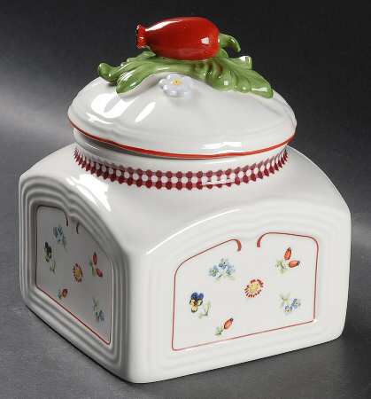 Petite Fleur Spice Canister & Lid