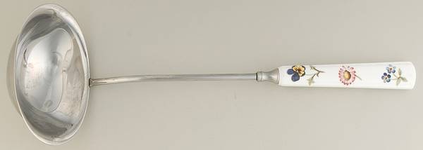 Petite Fleur Tureen Ladle with Stainless Bowl