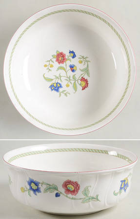 Persia (Scalloped) 8" Round Vegetable Bowl