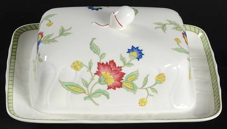 Persia (Scalloped) Rectangular Covered Butter