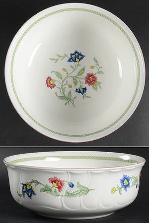 Persia (Scalloped) 9" Round Vegetable Bowl