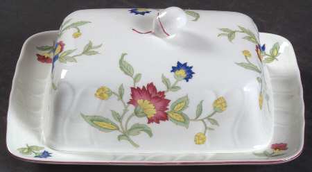 Persia (Scalloped) Rectangular Covered Butter