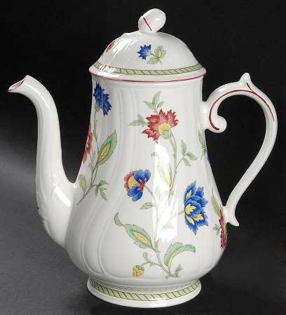 Persia (Scalloped) Coffee Pot & Lid