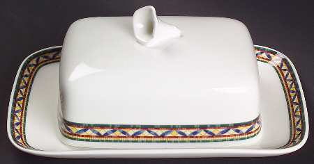 Pergamon Square Covered Butter