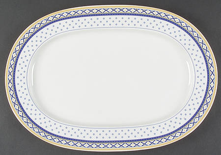 Perpignan 13" Oval Serving Platter by Villeroy & Boch