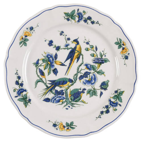 Phoenix Blau (No Paneled Rim) Salad Plate