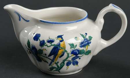 Phoenix Blau (No Paneled Rim) Mini Creamer
