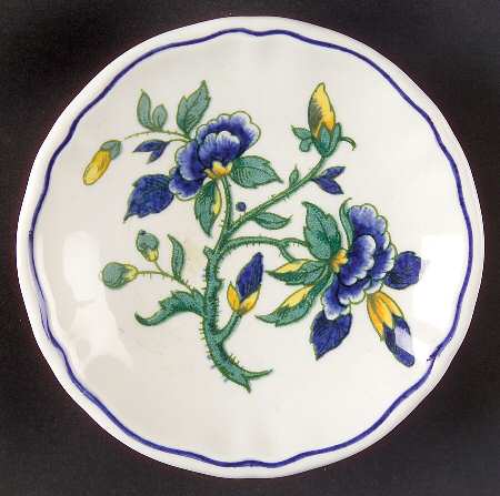 Phoenix Blau (No Paneled Rim) Butter Pat
