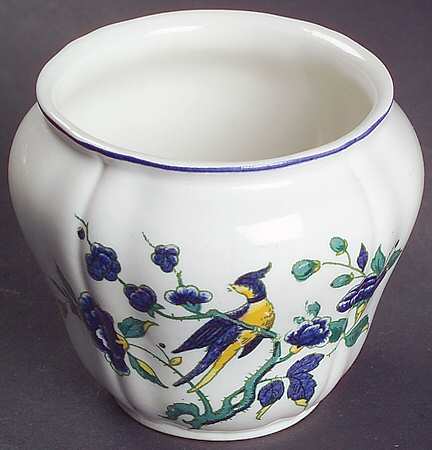 Phoenix Blau (No Paneled Rim) 2" Vase