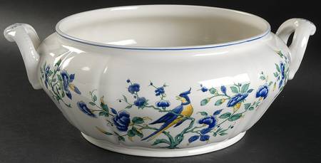 Phoenix Blau (No Paneled Rim) Tureen No Lid