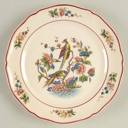 Phoenix (Multicolor) Dessert/Pie Plate