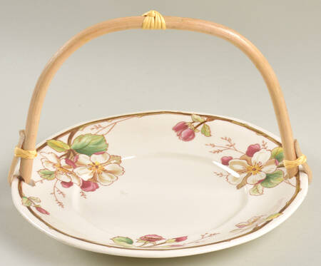 Portobello 5 3/8"-5 5/8" Bamboo Handled Serving Plate  HC