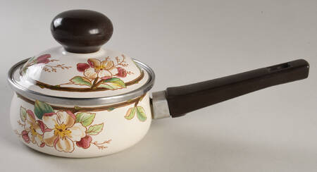 Portobello .75 Quart Metal Covered Saucepan