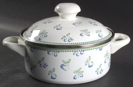 Provence Miramar (All Over Fruit) 2.5 Quart Metal Stew Pot