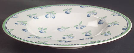 Provence Miramar (All Over Fruit) Large Rim Soup Bowl