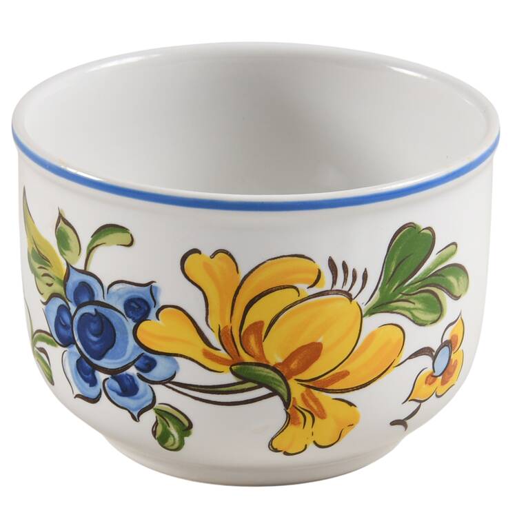Provence (Blue & Yellow Flowers) Sugar Bowl No Lid