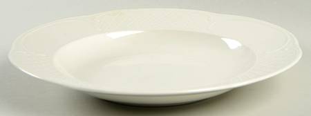 Redoute White Rim Soup Bowl