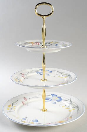 Riviera 13 7/8"-14 1/4" 3-Tiered Serving Tray(DP,SP,BB) HC