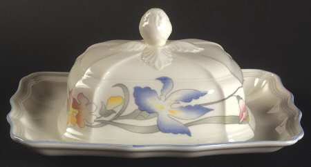 Riviera Small Rectangular Covered Butter