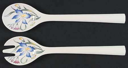 Riviera 2 Piece Salad Set, Solid Piece