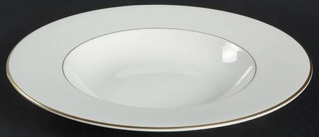 Royal Gold Large Rim Soup Bowl