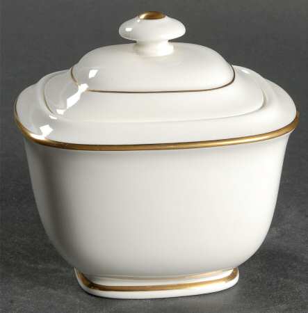 Royal Gold Sugar Bowl & Lid