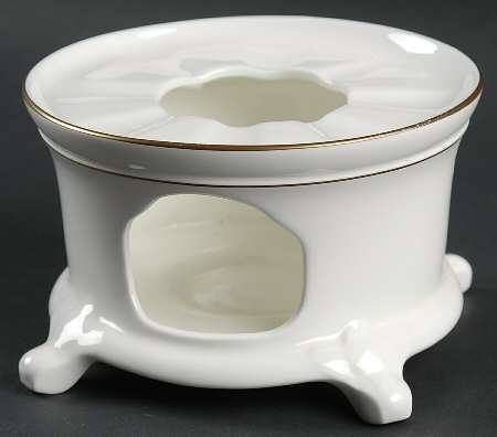 Royal Gold China Warmer Stand