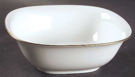 Royal Gold 8" Square Vegetable Bowl