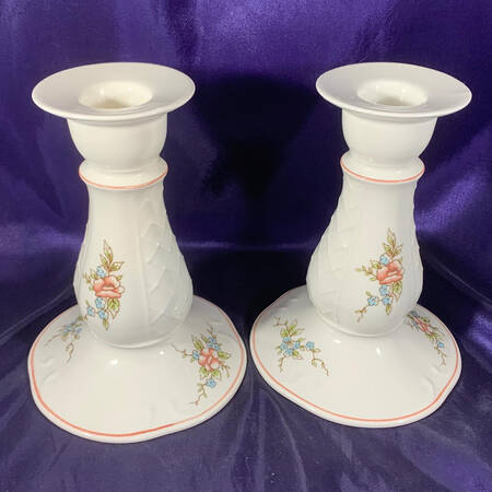 Rosette 5" Candlestick