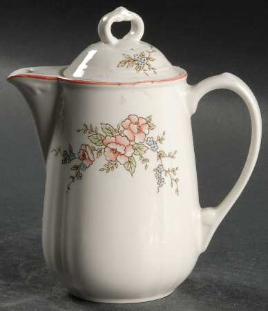 Rosette Creamer & Lid