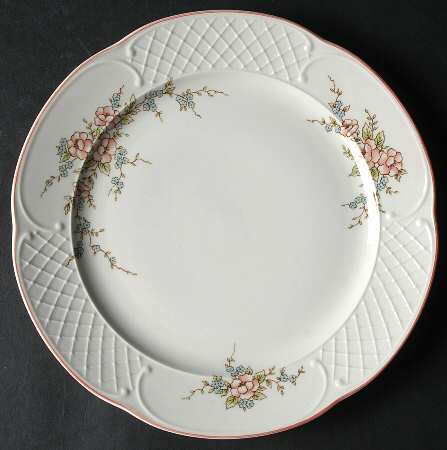 Rosette Salad Plate