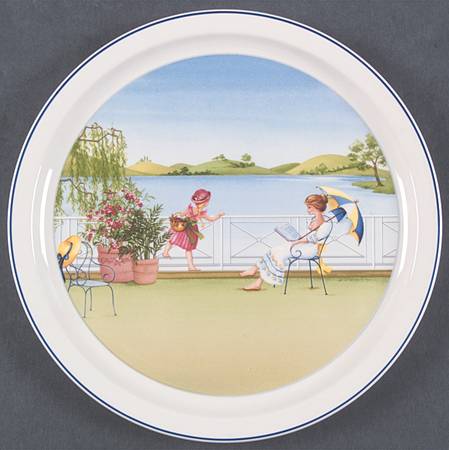 Romantic Seasons Wall Plate