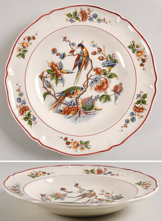 Rouen (Scalloped) Large Rim Soup Bowl