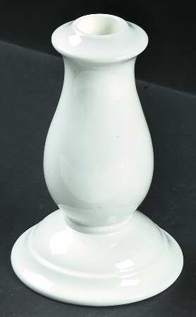 Royal Weiss Single Light Candlestick