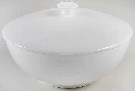 Royal Weiss Round Covered Vegetable