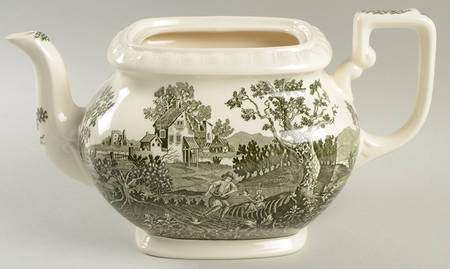 Rusticana Green Teapot No Lid