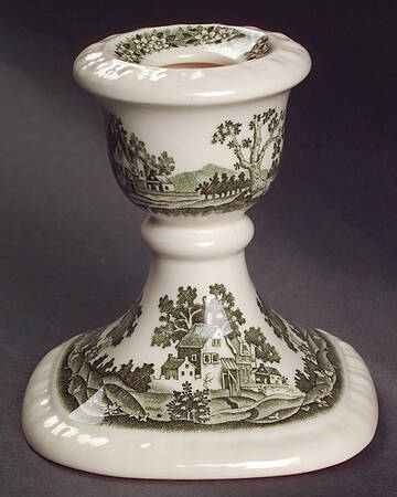 Rusticana Green Small Candlestick