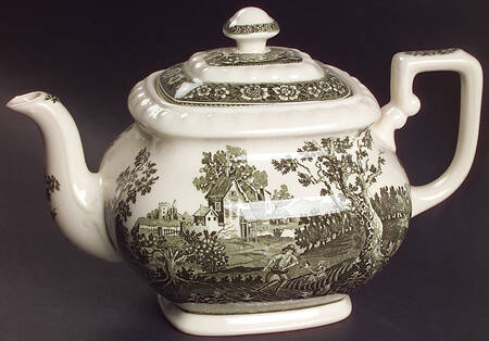Rusticana Green Teapot & Lid